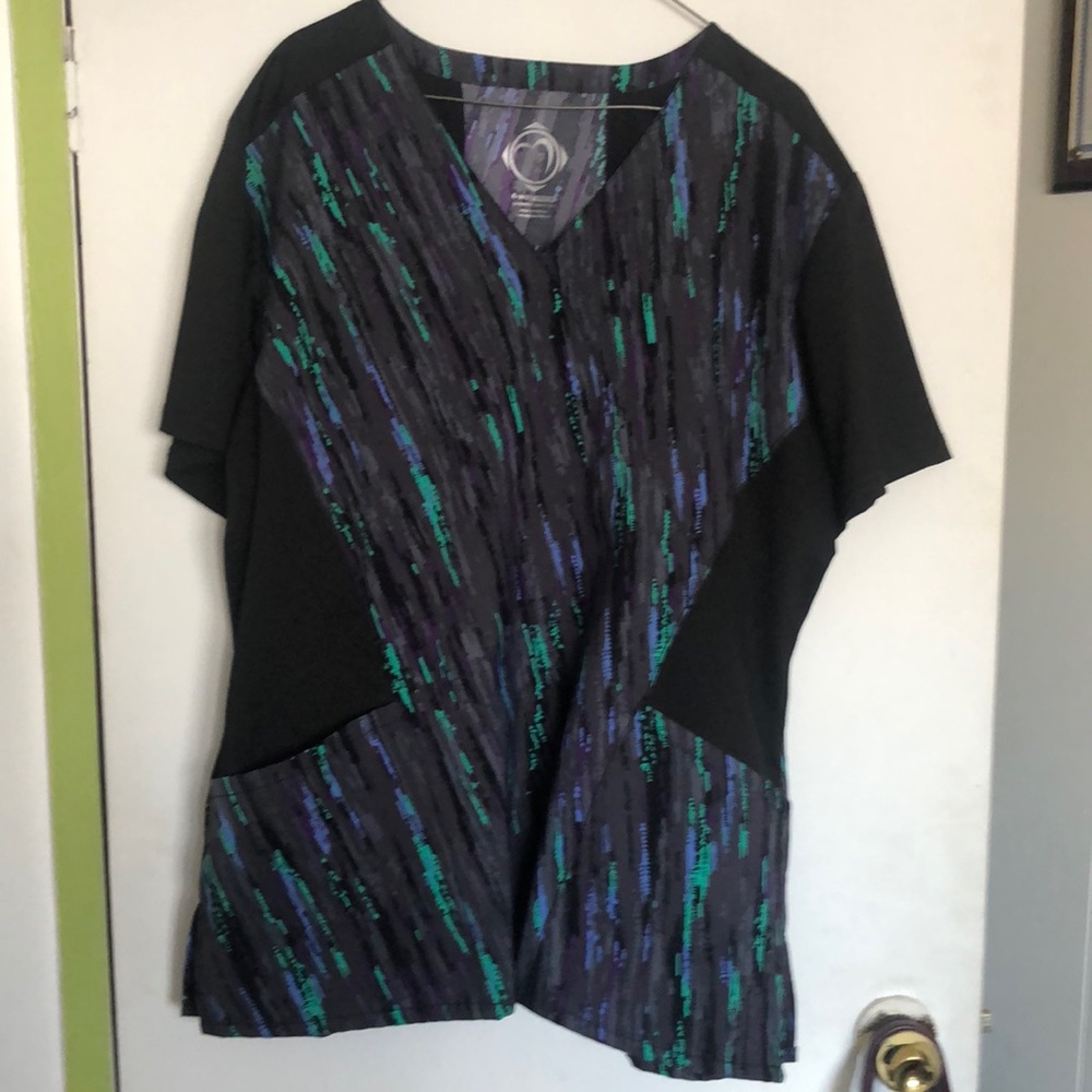 Health pro scrub top